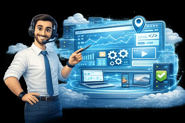 Entwicklerteam von IT-KRUG bei der Arbeit an IT-Projekten