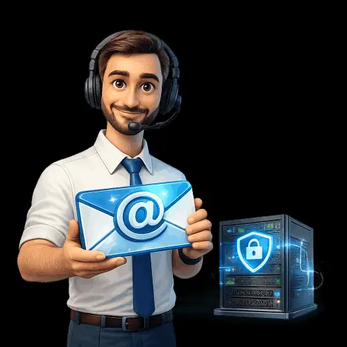 Business E-Mail Hosting von IT-KRUG mit eigener Domain